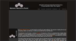 Desktop Screenshot of brysonmegleypaine.com